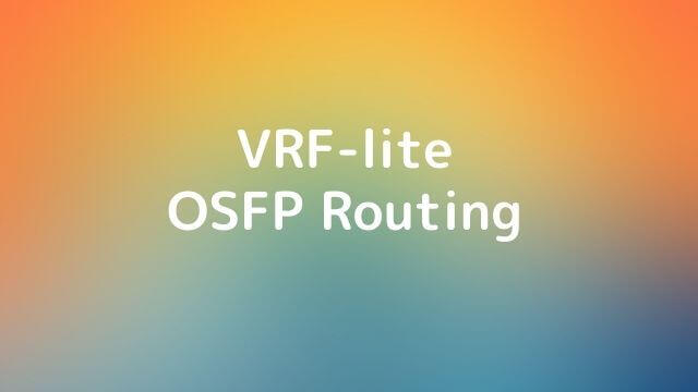 OSPF-VRF3-1